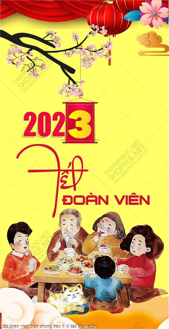 tet doan vien tren phong bao li xi tet file vector